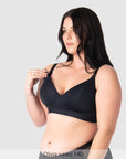 Nursing Clip featured on Infinite Wirefree Contour Nursing Bra in BlackNursing Clip featured on Infinite Wirefree Contour Nursing Bra in Black