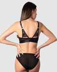 Warrior Wirefree Nursing Bra - Black