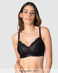 Warrior Wirefree Nursing Bra - Black