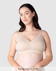 Caress Bamboo Nursing Bra - Oat Busty