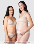 Caress Bamboo Nursing Bra - Oat Busty