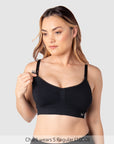 Nursing clip on My Necessity Seamless Nursing Bra - Black