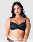 Warrior Multifit Nursing Bra - Black