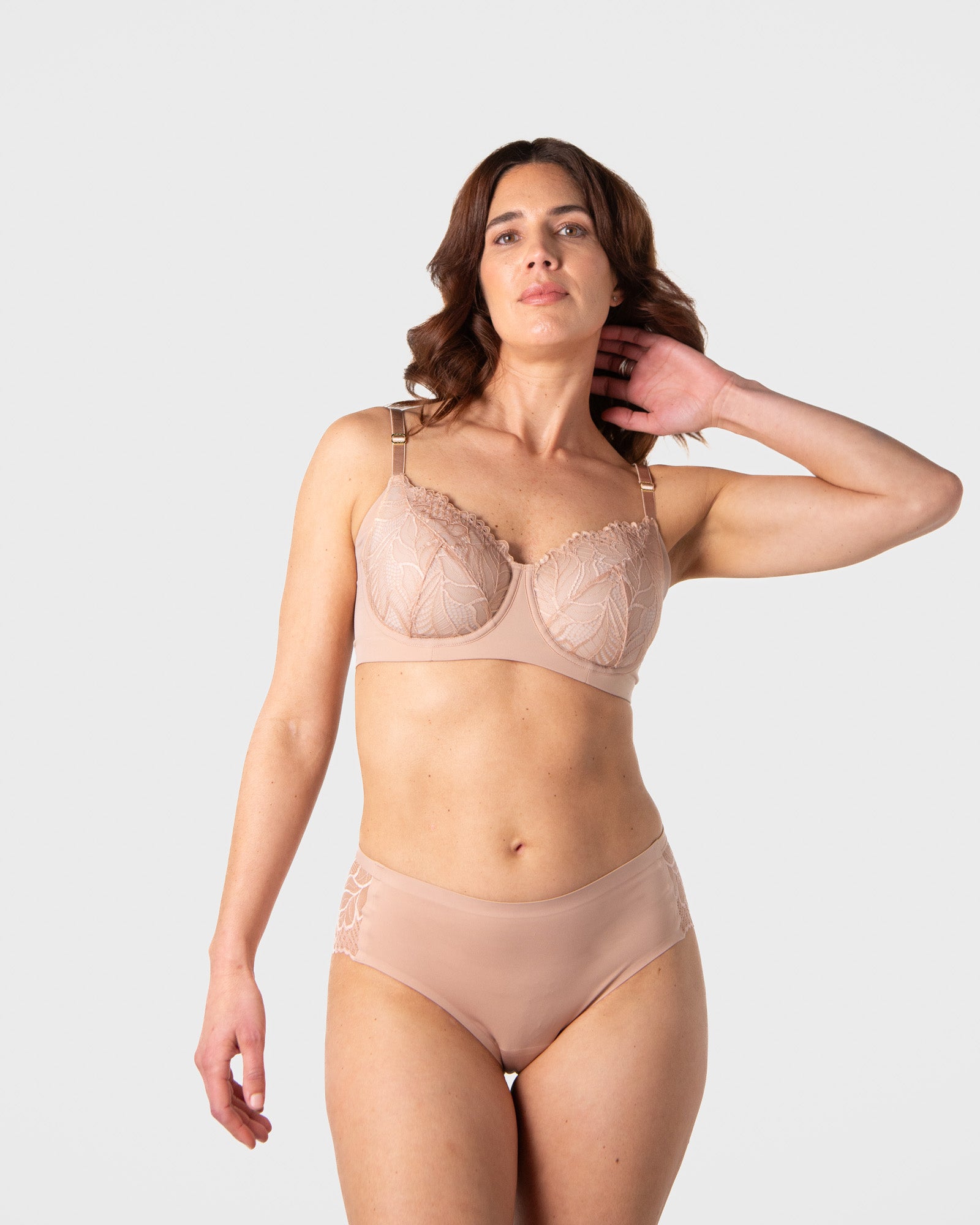Refined Flexiwire Full Cup Bra - Cashmere