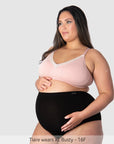 Caress Bamboo Wirefree Nursing Bra in Lotus