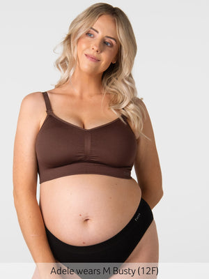 My Necessity 2.0 FlexFit Nursing Bra - Chocolate Busty