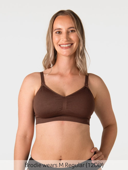 My Necessity 2.0 FlexFit Nursing Bra - Chocolate