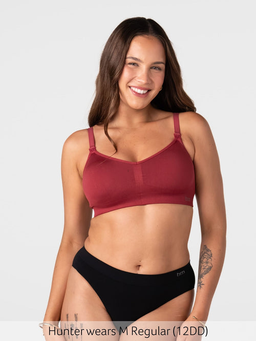 My Necessity 2.0 FlexFit Nursing Bra - Cherry