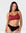 Hotmilk My Necessity 2.0 FlexFit Nursing Bra in Cherry – front view, seamless wirefree maternity and nursing bra in recycled nylon, cup sizes A–DD