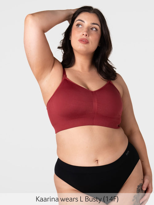 My Necessity 2.0 FlexFit Nursing Bra - Cherry Busty
