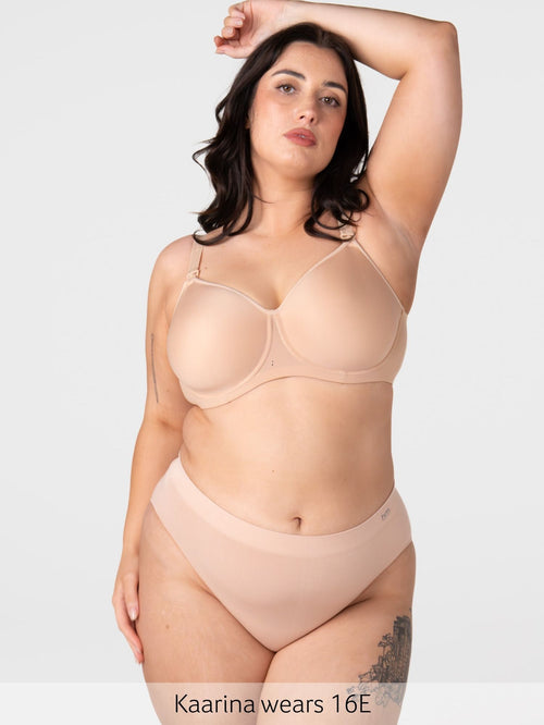 Obsession 2.0 T-Shirt Nursing Bra - Frappe