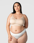 My Necessity Wirefree Nursing Bra - Frappe Busty