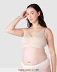 Caress Bamboo Nursing Bra - Oat Busty
