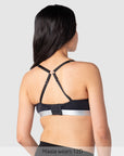 Racerback of Freedom Pump Nursing Bra - Black 
