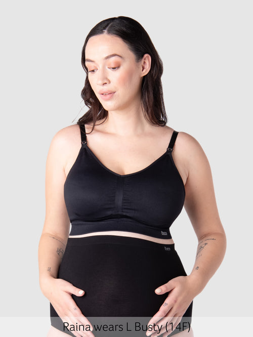 My Necessity 2.0 FlexFit Nursing Bra - Black Busty