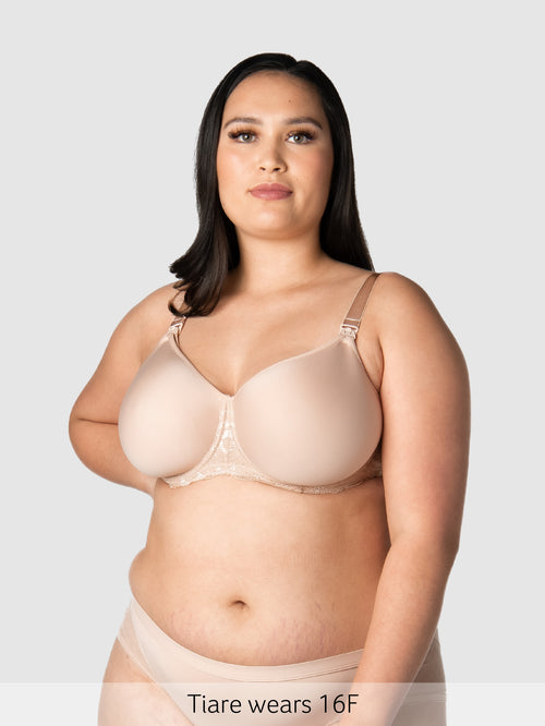 Obsession T-Shirt Nursing Bra - Cashmere