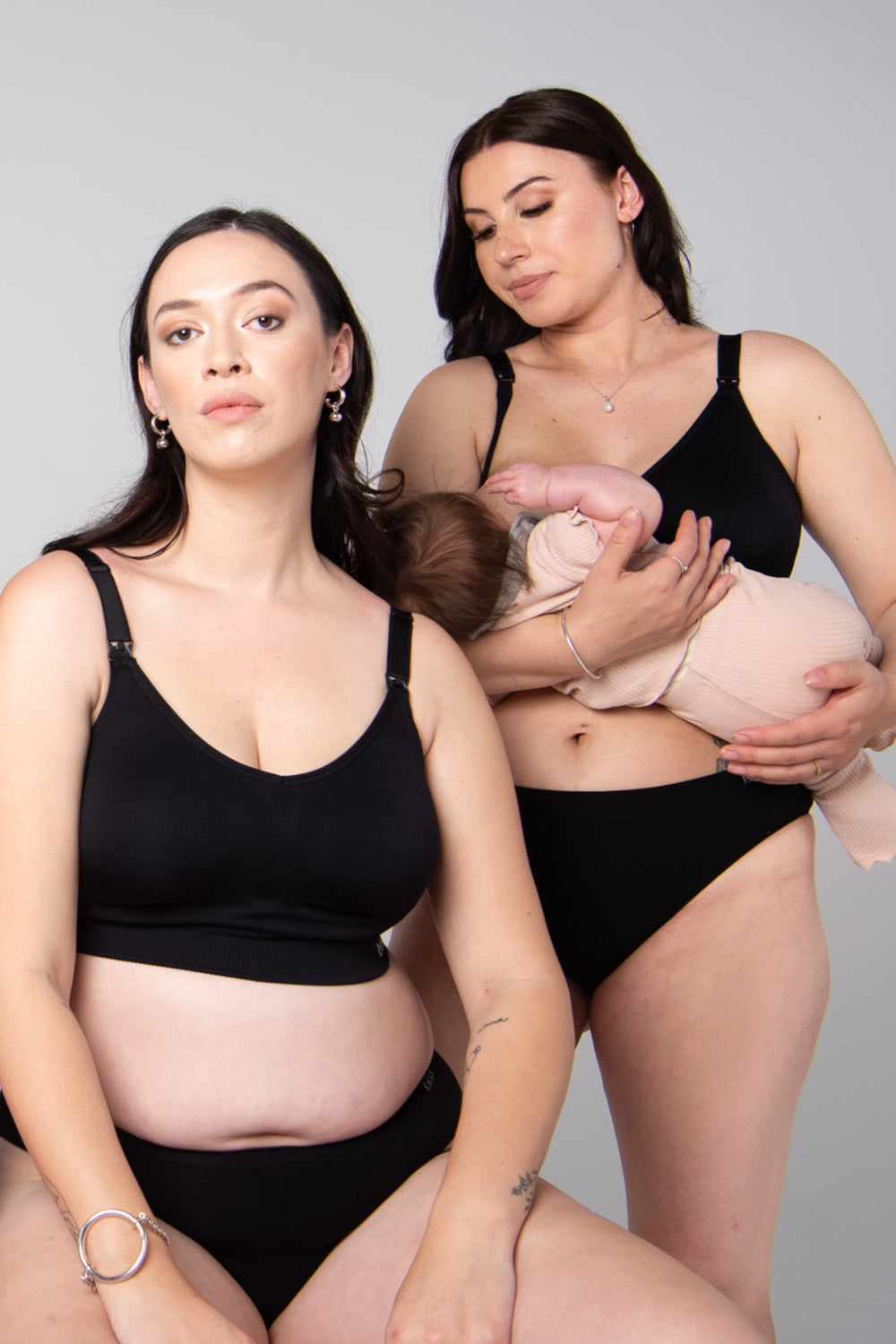 My Everyday Multifit Nursing Bra - Black Busty
